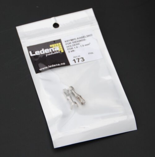 TERMINAL FOR 1-1.5MM KABEL 2 stk.-for Grønne mansjetter - Bilde 2