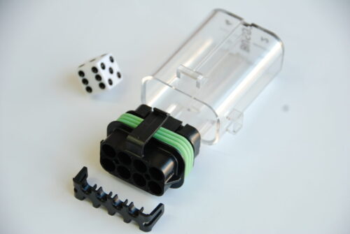 Sikringholder for 2 ATM sikringer & ultra micro-rele