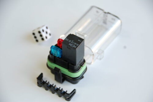 Sikringholder for 2 ATM sikringer & ultra micro-rele - Bilde 3