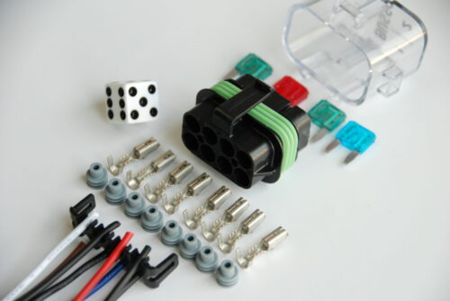Sikringholder for 4 ATM sikringer - Bilde 4