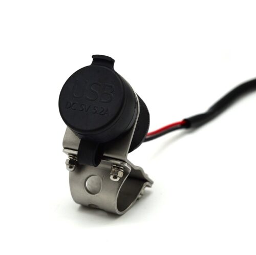4,6Amp USB-uttak Black - Aluminium - Bilde 2
