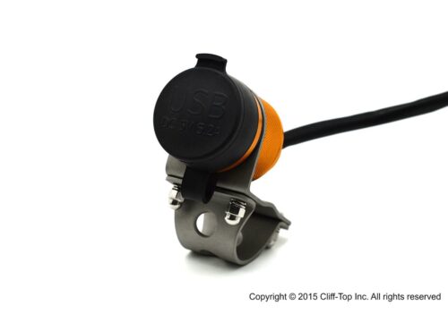 4,6Amp USB-uttak Golden - Aluminium - Bilde 2